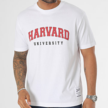  Classic Series - Tee Shirt Oversize Large Harvard Blanc