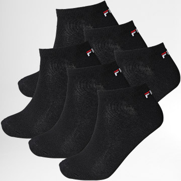 Fila - Lote de 6 pares de calcetines F9100 Negro