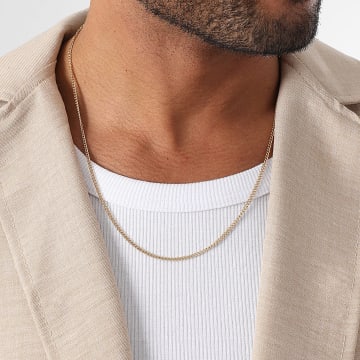 LBO - 2,5 mm gouden krulketting