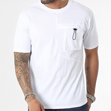 Classic Series - Tee Shirt Poche Blanc