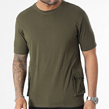 Classic Series - Tee Shirt Poche Vert Kaki