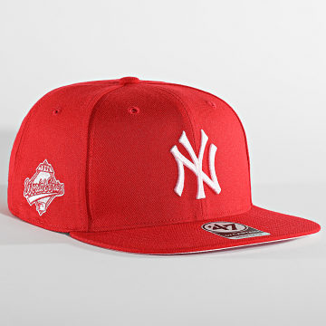 '47 Brand - Capitan Serie Mundial New York Yankees Gorra Snapback Roja