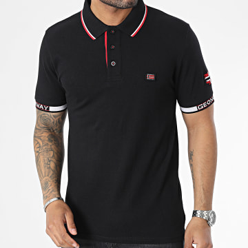  Geographical Norway - Polo Manches Courtes Noir