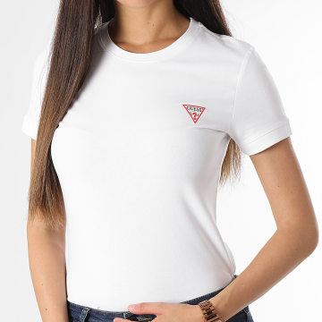 Guess - T-shirt donna W2YI44-J1314 Bianco