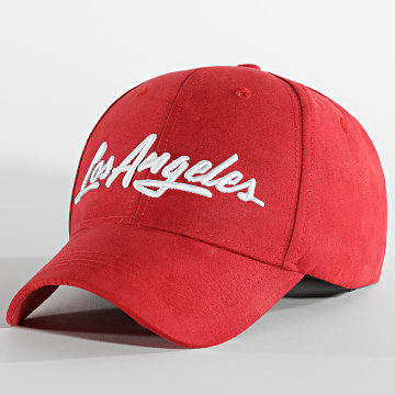 Classic Series - Cappello rosso in pelle scamosciata