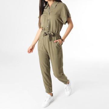  Girls Outfit - Combinaison Femme Vert Kaki