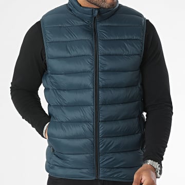 Kymaxx - Cappotto senza maniche Navy