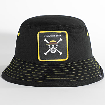  Capslab - Bob Straw Hat Crew Noir