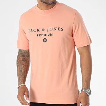  Jack And Jones - Tee Shirt Mason Saumon