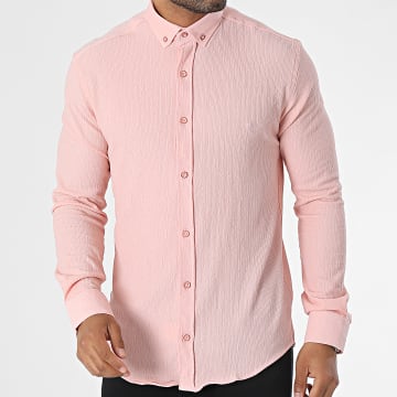 Classic Series - Chemise Manches Longues Rose