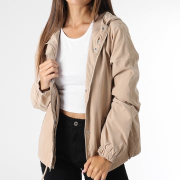 Giacca Beige Donna Giacca Con Cappuccio Da Donna In Primavera Only