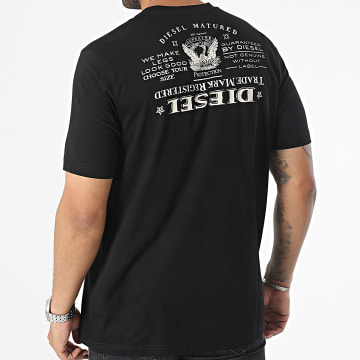Diesel - Camiseta Just A02333-0CATM Negro