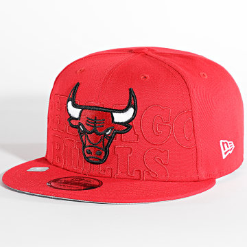 New Era - 9Fifty NBA Draft Chicago Bulls Snapback Cap Rosso