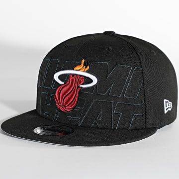 New Era - 9Fifty NBA Draft Miami Heat Snapback Cap Negro