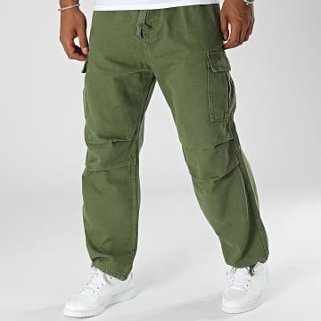 2Y Premium - Pantalon Cargo Jean Vert