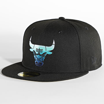 New Era - Casquette Fitted 59Fifty Gradient Chicago Bulls Noir