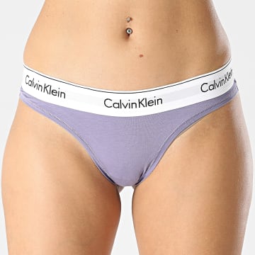 Calvin Klein - Culotte Femme Brazilian QF5981E Violet