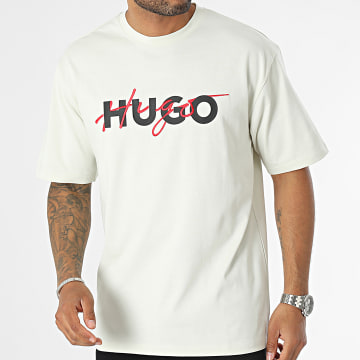  HUGO - Tee Shirt Dakaishi 50494565 Beige Clair