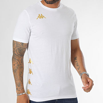Kappa - Camiseta Giovo 381P1EW Oro Blanco