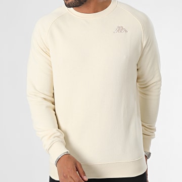 Kappa - Ronde hals Sweatshirt Logo Caimali 304MYL0 Beige