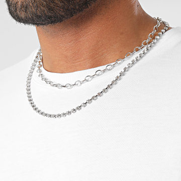 California Jewels - Collar IC462 Plata