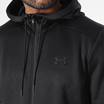 Under Armour - Sweat Zippé Capuche Fleece 1373357 Noir