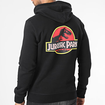 Jurassic Park - Felpa con cappuccio originale nera