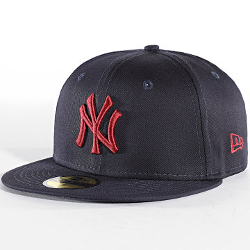  New Era - Casquette Fitted League Essential 59Fifty New York Yankees 60364435 Bleu Marine