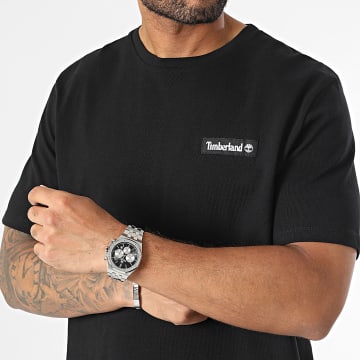 Timberland - Tejido Insignia Camiseta A6EQF Negro