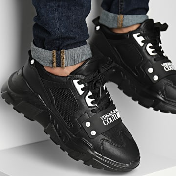 Versace Jeans Couture - Fondo Speedtrack Sneakers 75YA3SC4 Negro