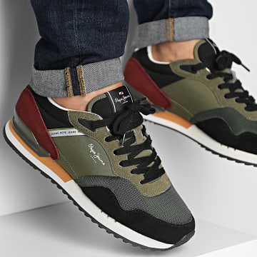 Pepe Jeans - London Forest M Sneakers PMS30992 Verde Khaki