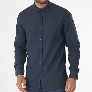 Armita - Camicia a maniche lunghe blu navy