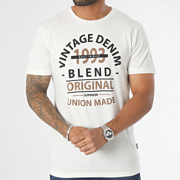  Blend - Tee Shirt 20715749 Blanc