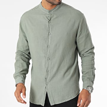 KZR - Camisa Manga Larga Verde Caqui