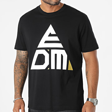 EDM By Malty 2BZ - Camiseta oversize Logo Negro Blanco