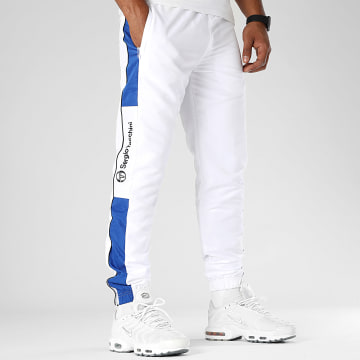  Sergio Tacchini - Pantalon Jogging Abita 39145 Blanc Bleu Roi