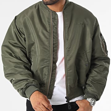 Schott NYC - AIRFORCE90RS Giacca Bomber Verde Khaki