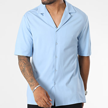 Uniplay - Camicia azzurra a maniche corte