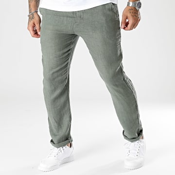 Uniplay - Pantalones verde caqui