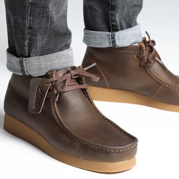 Clarks - Chaussures Wallabee Evo Beeswax