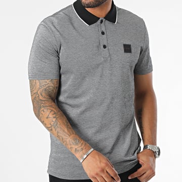  BOSS - Polo Manches Courtes PeOxford 50497139 Gris Chiné