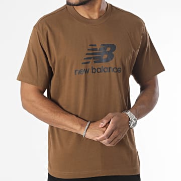 New Balance - Tee Shirt MT31541 Marron