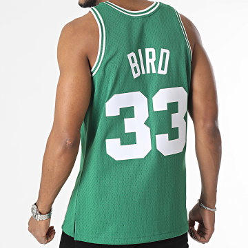 Maillot De Basket Cousu - Style Bucks/Celtics - Vert/Blanc/Noir - Homme S-2XL - Neuf