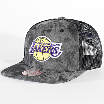 Mitchell and Ness - Burnt Termina Los Angeles Lakers Trucker Cap Gris