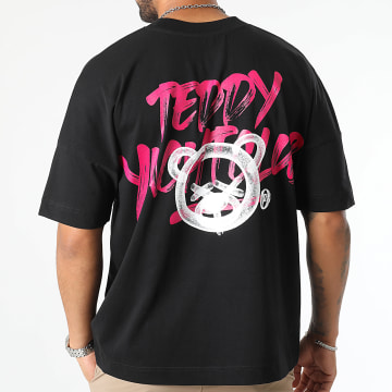 Teddy Yacht Club - Tee Shirt Premium Large Head Script Noir