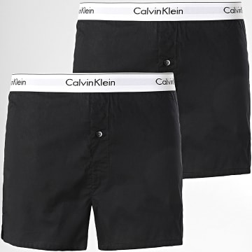 Calvin Klein - Lot De 2 Boxers NB1396A Noir