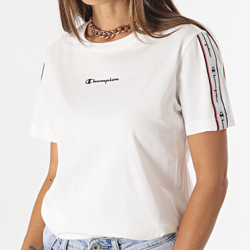 Champion - Camiseta de tirantes para mujer 116654 Blanco