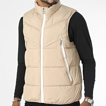  Kymaxx - Doudoune Sans Manches Beige