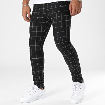  Classic Series - Pantalon A Carreaux Noir
