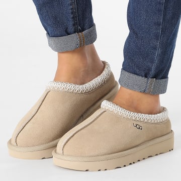 【関税込み】M Tasman Lug Mules - UGG - Leather - Beige UGG M Tasman Lug Mules - UGG - Leather - Beige | Neutrals